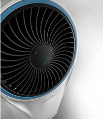 De'Longhi EV250 WH Rafraîchisseur d'Air Mobile - Appareil 3-en-1 avec Humidification, Ioniseur et Ventilation, Autonomie 6h, Réservoir 4,5L, Protection IPX4 - Blanc